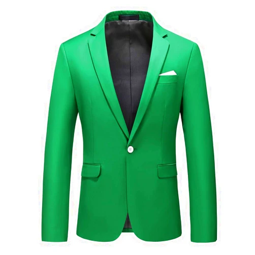 UNINUKOO Mens Suit Jacket Slim Fit Sport Coat 1 Button Notched Lapel Casual Fashion Dress Blazer for Men