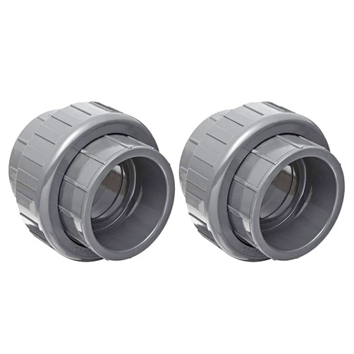 Spears Manufacturing Spears 897 Series PVC Pipe Fitting, Union with EPDM O-Ring, Schedule 80, 1