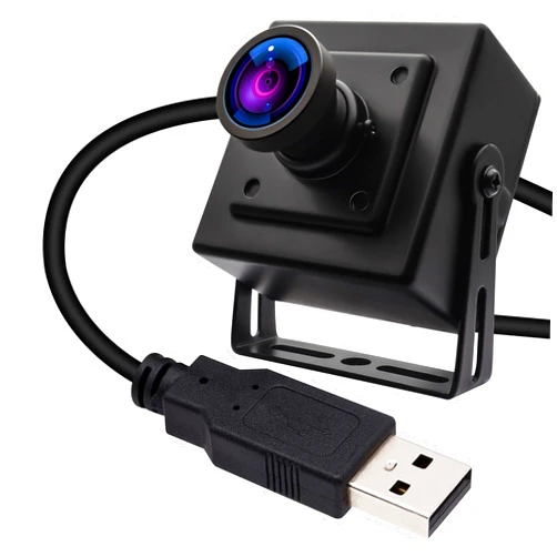 ELP Global Shutter USB Camera Wide Angle Webcam for Computer 1080P 90fps Lightburn Camera for Laser Engraver USB2.0 PC Camera High Frame USB Security Camera for Raspberry Pi (120° low distortion lens)