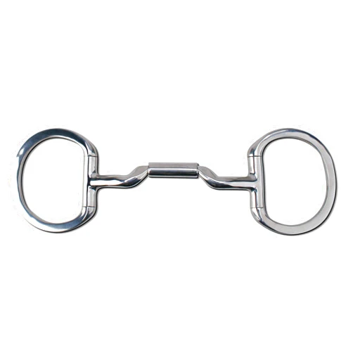 Myler Bits Myler 14mm Eggbutt without Hooks Mullen Low Ported Barrel Bit MB 06 6