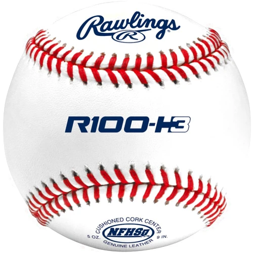 Rawlings | NFHS NOCSAE High School Baseballs | 12 Count | R100-H1 / R100-H2 / R100-H3 / RNF Options