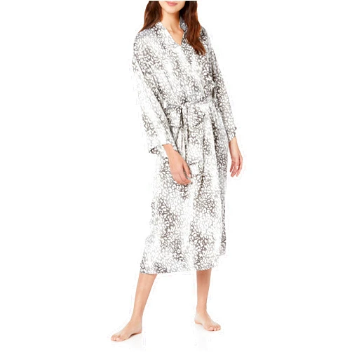 N Natori womens Misty Leopard Robe Length 49