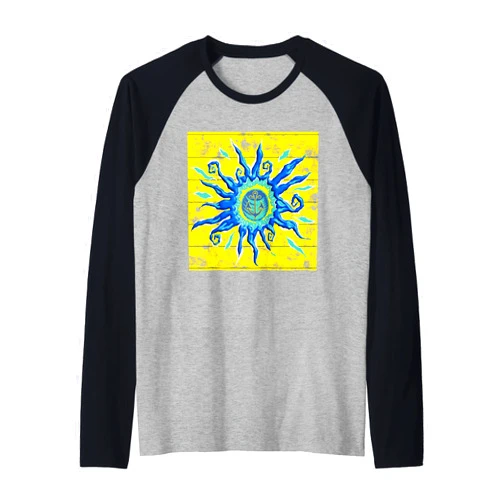 Mehr Motive von Lustige Sprüchen für Jung & Alt Sonne Anchor Good Mood Funny Sayings for Men and Women Raglan Baseball Tee