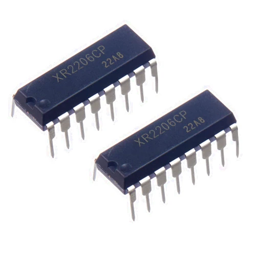 Bridgold 2pcs XR2206CP XR-2206CP 2206CP XR2206P High Current Toroid Inductors Monolithic Function Generator IC Chip,DIP-16