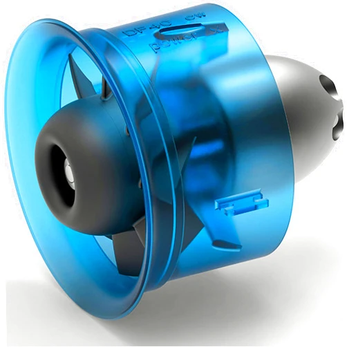 ZKSJ 40mm Mini EDF 8 Blades Ducted Fan RC Brushless Motor 6500KV Thrust 575g for 3-4S Jet Airplane Aircraft(CCW)