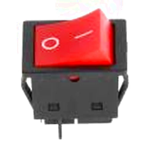 Naroote Rocker Switch, 30A Toggle Switch Welder Welding Machine 4 Pin Boat Type ON Off Rocker Marine Push Button Switch (5PCS)