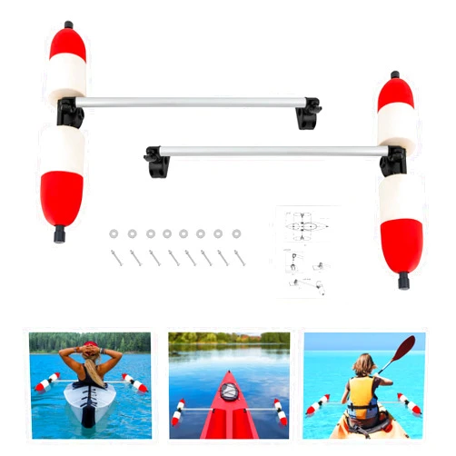 LIYUANJUN 2PCS Kayak Stabilizers, Outrigger Stabilizer System for Marine Boat Canoe Fishing Sidekick Kit Pair Outriggers for Boats