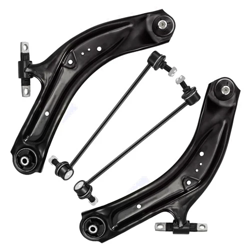 Detroit Axle - Front Lower Control Arm w/Ball Joint + Sway Bar End Links Replacement for 2014-2019 Nissan Rogue Sport - 4pc Set