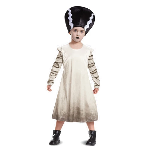 Disguise Bride of Frankenstein Costume for Kids, Official Universal Monster Costume, Toddler Size