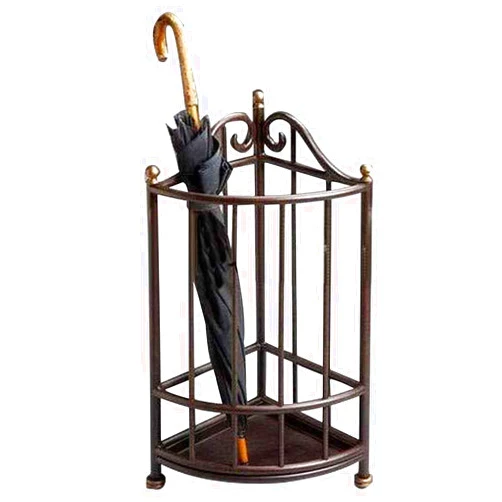 QTQHOME Umbrella stand Umbrella Holder Stand Corner Modern Style Indoor with Drip Tray Entryway Storage Rack Coat Rack Roscloud@
