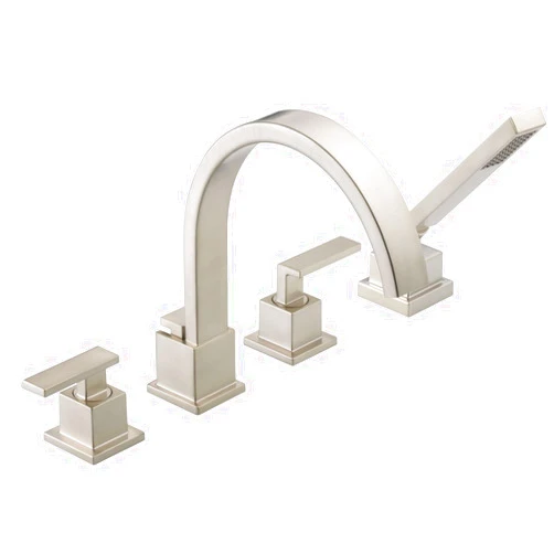 DELTA FAUCET T4753-SS Roman Tub, 3.00 x 12.00 x 17.00 inches, Stainless