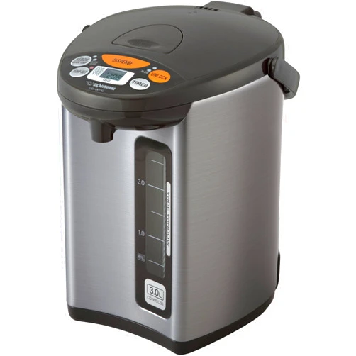 Zojirushi CD-WCC30 Micom Water Boiler and Warmer (101 oz, Silver Dark Brown)