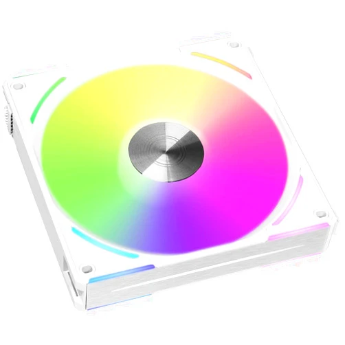 Lian Li Lian-Li UNI FAN AL V2 ARGB PWM Case Fan - White, 140mm