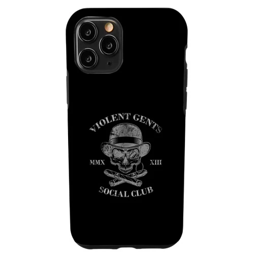 Visit The GENTS VIOLENT SOCIAL CLUB Apparel iPhone 11 Pro GENTS VIOLENT SOCIAL CLUB Distinguished Bold Vigilant Case