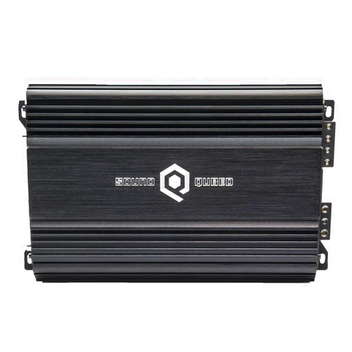 SOUND Q QUBED SoundQubed S1-1250 1300W RMS Car Audio Amplifier, 1 Ohm Stable Monoblock Amp Class D w/Remote Gain Control Knob & LED Clipping Indicator