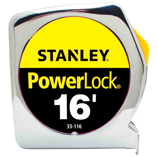 STANLEY SEPTLS68033116 - Stanley Powerlock Tape Rules 3/4amp;quot; Wide Blade - 33-116