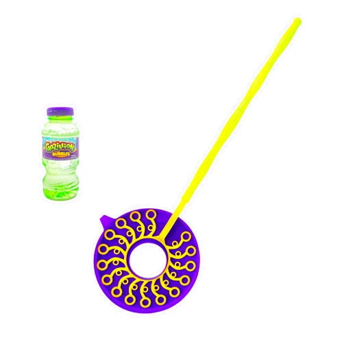 Gazillion Mega-Zillion Wand, 33 Mini Wands, 3ft. Handle & 2 Bottles of Solution - Create Zillions of Bubbles in Seconds!