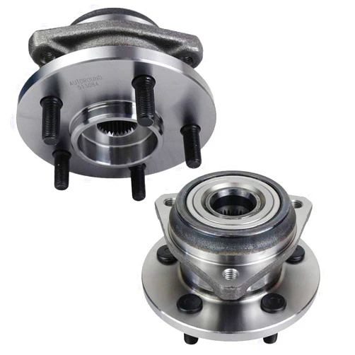 Autoround 513084 Front Wheel Hub and Bearing Assembly 2PCS fit for Jeep Cherokee Wrangler Grand Cherokee TJ Comanche Wagoneer 5 Lug