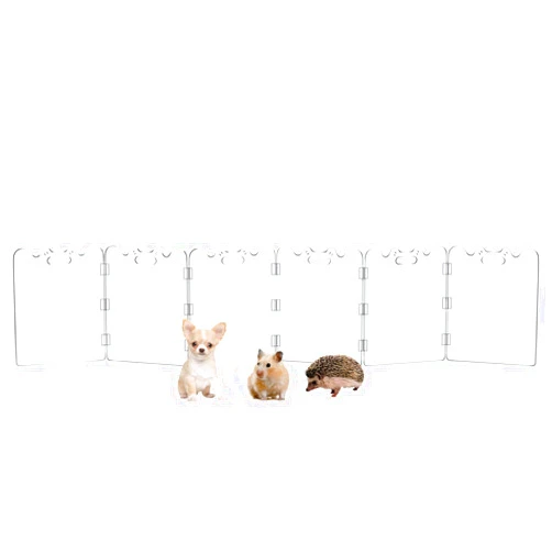 DEARBB Clear Dog Gate,19.68