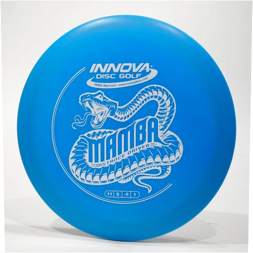 Innova Disc Golf Innova DX Mamba Disc Golf Distance Driver, Pick Color/Weight [Stamp & Exact Color May Vary] Blue 164-166 Grams