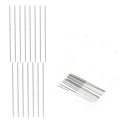 Hariendny 15 Pcs Snag Repair Needle Repair Knits and Woven Tool 2.36 x 0.03 Inch Repair Sewing Tool Leather Craft Sewing Stitching Needle Snag Repair Tool for Woven Knitted Cloth Garments Drapes