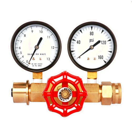 MEASUREMAN Water Pressure and Flow Test Gauge Assembly