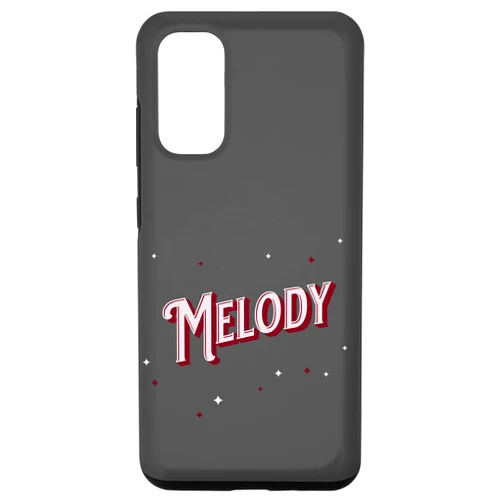 Melody Name Mädchen und Frauen Galaxy S20 Melody Personalised Name Case
