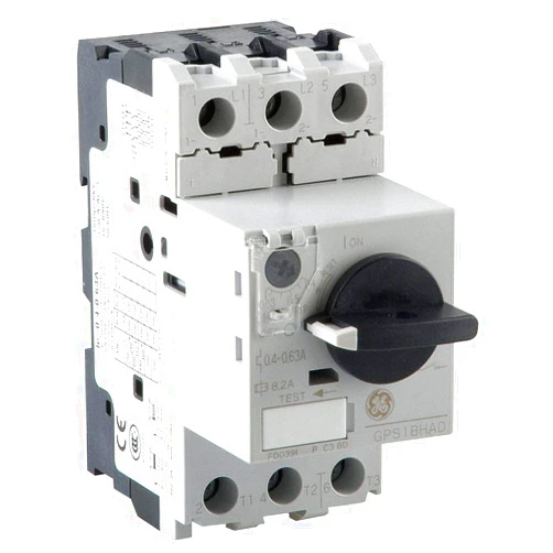Surion 45mm Rotary Knob Manual Motor Starter, No Enclosure, 0.40 to 0.63 Amps AC - GPS1BHAD