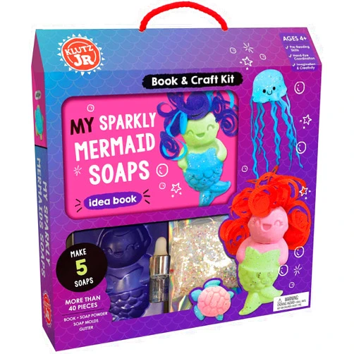 Klutz My Sparkly Mermaid Soap Jr. Craft Kit Small