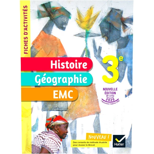 Jean Claude Martinez,Corinne Chastrusse,David Roussy,Philippe Tissot Fiches d'activités Histoire-Géographie-EMC 3e - Ed. 2021 - Cahier élève