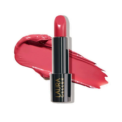 LAURA GELLER NEW YORK Modern Classic Lipstick - Real Rosy - Ultra-Rich Color - Luxurious and Lightweight - Cream Finish