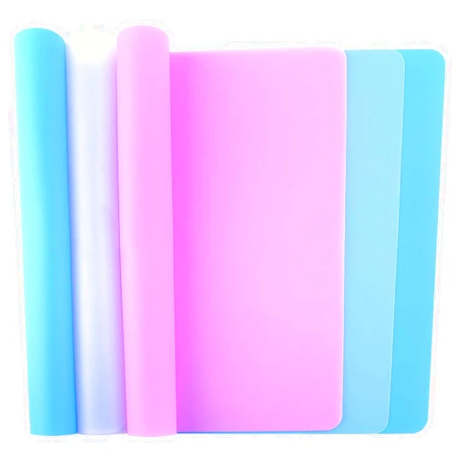 FEPITO 3PCS A3 Extra Large Silicone Sheet for Crafts Jewelry Casting Molds Multipurpose Silicone Mat, Reusable, Heat Resistant, Food Grade Silicone Placemat