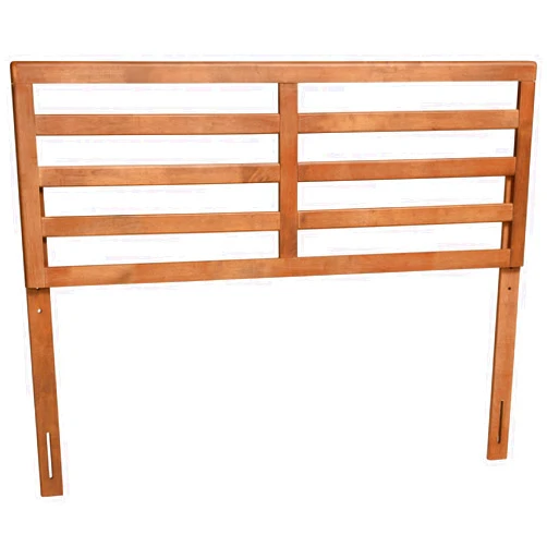 Baxton Studio Akemi Modern and Contemporary Ash Walnut Finished Wood Queen Size Headboard
