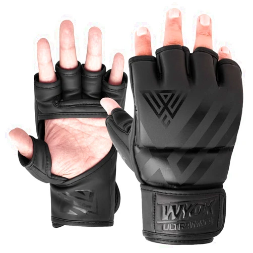 WYOX MMA Gloves for Men and Women - Super Lightweight UFC Mixed Martial Arts Grappling Sparring Punching Bag Training Kickboxing Muay Thai Workout Mitts - MMA Gloves Sparring