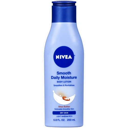 NIVEA Smooth Sensation Body Lotion, Shea Butter & Hydra IQ, 6.8 oz (Pack of 4)