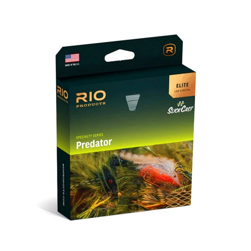 RIO PRODUCTS Rio Elite Predator Fly Line, Designed to Cast Large & Heavy Flies, Low-Stretch & Ultra-Slick Performance, 100ft