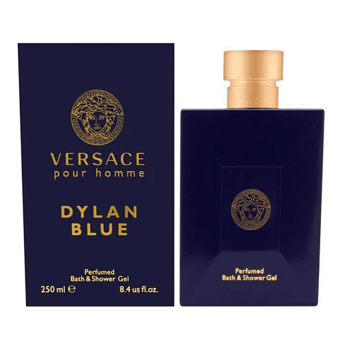 Versace Pour Homme Dylan Blue for Men 8.4 oz Perfumed Bath & Shower Gel