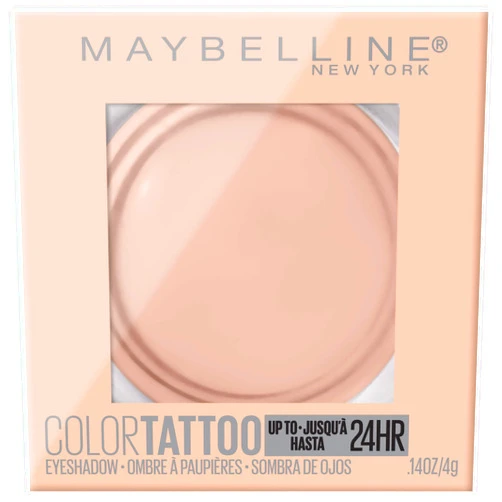 Maybelline New York Color Tattoo 24 Hour Longwear Cream Eyeshadow Makeup, V.I.P, 0.14 Ounce