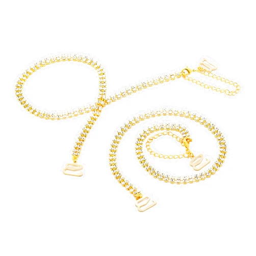DIVA'S BRA STRAPS BRA STRAPS FOR EVERY OCCASION COMFORT AND BEAUTY WORKING HAND IN HAND Rhinestone removable Gold - Silver Crystal Bra Straps, Multiple Sizes