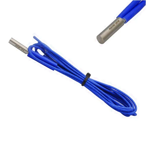 POLISI3D 2pcs 24V 50W Upgrade Cartridge Heater 6x20mm Heating Element 1M Compatible with Ender 3 V2 Pro CR-10s Pro V6 Hotend Titan Aero MK10 Extruder Prusa I3 3D Printer
