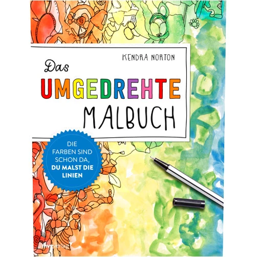 German Edition by Kendra Norton (Author) Das verdrehte Malbuch: Bunte Welten zum Doodeln, Kritzeln und Träumen
