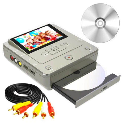 Clariviews VHS to DVD Recorder, TV to USB Device or SD Card or HDD Recorder, Smart Phone WiFi to DVD/USB/SD/HDD Copy, WiFi APP Media Recorder【Comes with 10 Free DVD-R 】