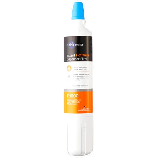 InSinkErator F-1000 Water Filter, 1 Count (Pack of 1), Chrome
