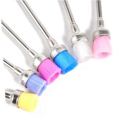 KADS Nail Drill Bit Cleaning Brush ABS Plastic Material Dust Nail Brush Suitable for Cleaning Dust after Nail Polishing (6Pcs Set)