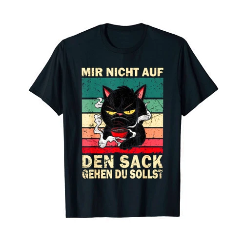 Mir Nicht Auf Den Sack Gehen Du Sollst Bürohumor Mir Nicht Auf Den Sack Ggehen Du Sollst Office Humor Statement T-Shirt