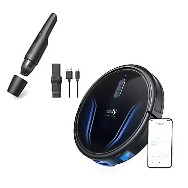 eufy Clean by Anker, Clean G40, Robot Vacuum & HomeVac H11,Cordless Handheld Vacuum Cleaner