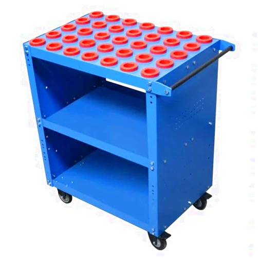 Generic Super Scoot CNC Tool Cart | Mobile Storage for CAT, BT, DV, ISO, HSK, and CAPTO CNC Holders (CAPTO C6)