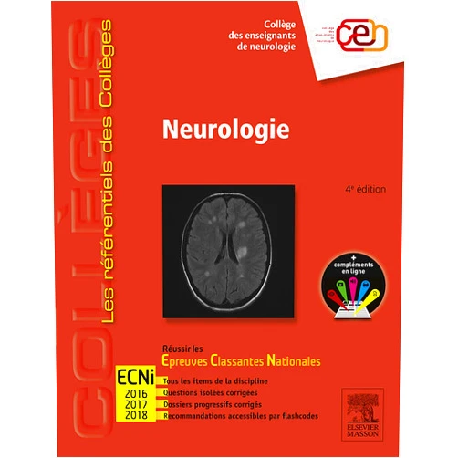 Collège des enseignants de neurologie,Mathieu Zuber,Luc Defebvre,Carole FUMAT,Laure BESSON,Jean-Philippe Azulay,Pierre Clavelou,Alain Créange,Philippe Damier,Jean-Yves Delattre,Olivier Detante,Frédéric Dubas,Olivier Félician,Maurice Giroud,Benoît Guéry,Anthony Behin,Didier Hannequin,Khê Hoang-Xuan,Jean Krieger,Pierre Krystkowiak,David-Axel Laplaud,Richard Lévy,Wassilios Meissner,Thibault Moreau,Isabelle Penisson,Fernando Pico,Serge Caire,Jean Pouget,François Proust,Brigitte Ricard,Igor Sibon,Pierre THOMAS,François Tison,Emmanuel Touzé,Patricia Van Meerbeeck,Christophe Verny,Hervé Vespignani,Patrice Bourgin,Frédérique Viala,Alain Vighetto,Jérôme de Sèze,Philippe Corcia,Sylvain Rheims,Anne Ducros,David Maltête,Stéphane Thobois,Marie Vidailhet,Emmanuel Broussolle,Damien Ricard,Sonia Alamowitch,Christine Tranchant,Serge Timsit,Bruno Brochet,Marc Debouverie,Sandra Vukusic,Mathieu Anheim,Yannick Béjot,William Camu,Carine Cordonnier,Christian Denier,Louis Maillard,Caroline Moreau,Annie Lannuzel,Mickael Mazighi,Mathieu Ceccaldi,Patrick Chauvel,Michel Clanet Neurologie: Réussir les ECNi (les référentiels des collèges) (French Edition)