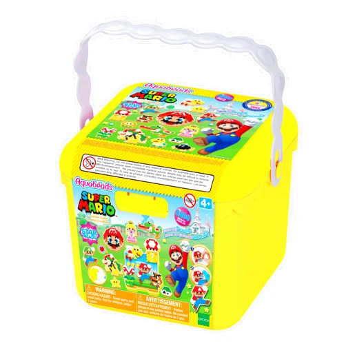Aquabeads Super Mario Creation Cube - Complete Arts & Crafts Activity Kit for Ages 4+