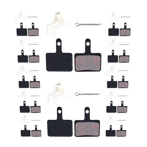 JOJOCY Shimano Brake Pads 24pcss Bike Bicycle Disc Brake Pads for Shimano, MTB, Mountain Bike Road Bike (Including But Not Limited to Simono M315.355.375.395. 416.446.447.475. 515.525.575)